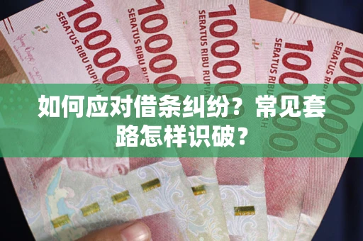 北京如何应对借条纠纷？常见套路怎样识破？