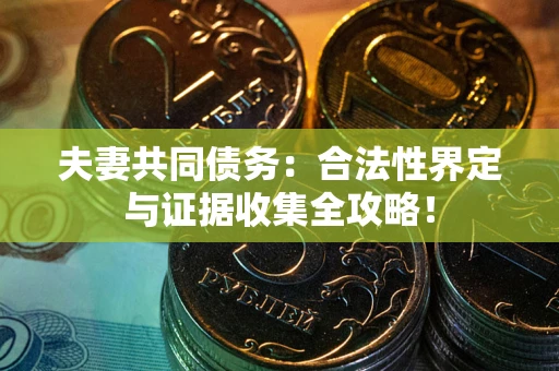 北京夫妻共同债务：合法性界定与证据收集全攻略！